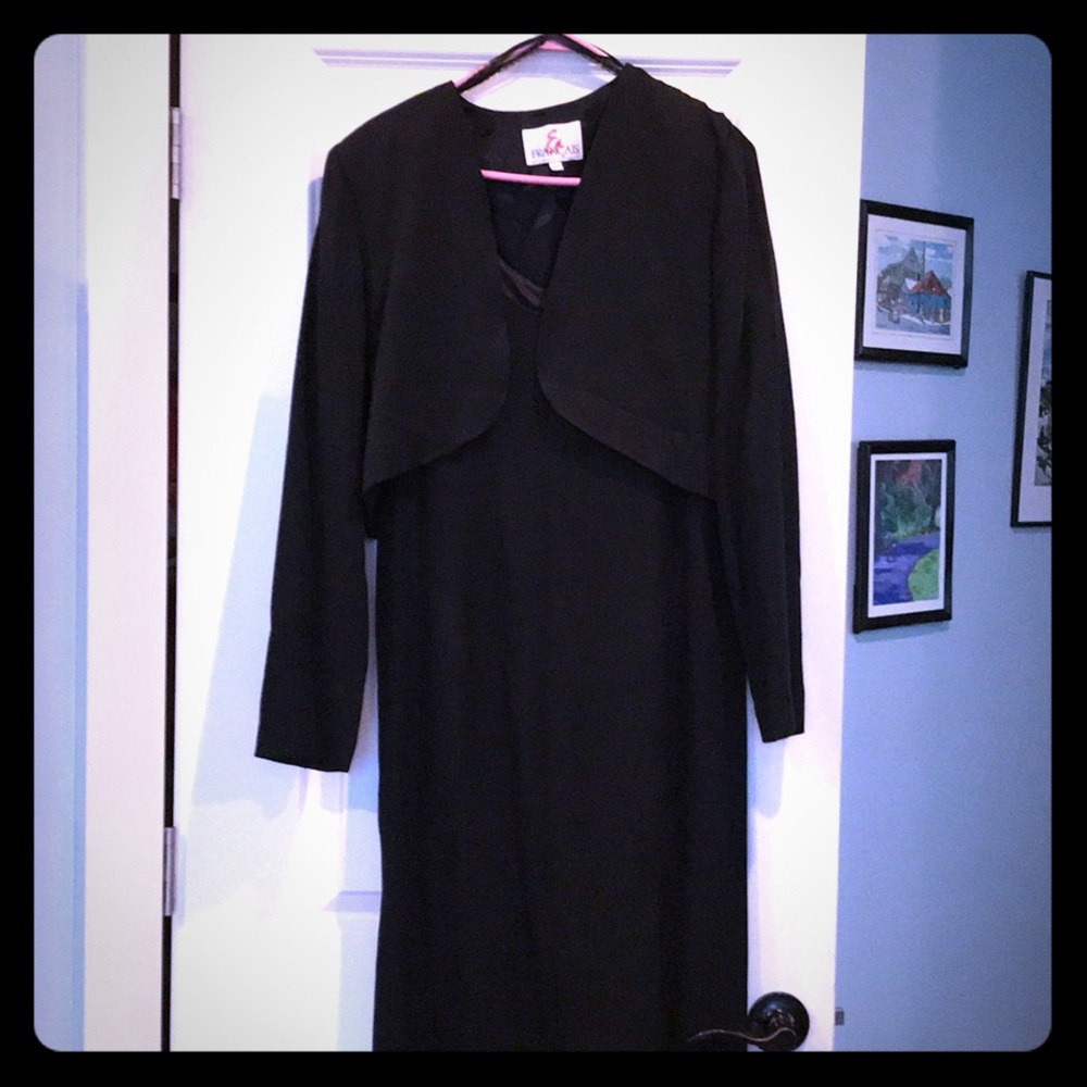 Long black evening gown, size 10